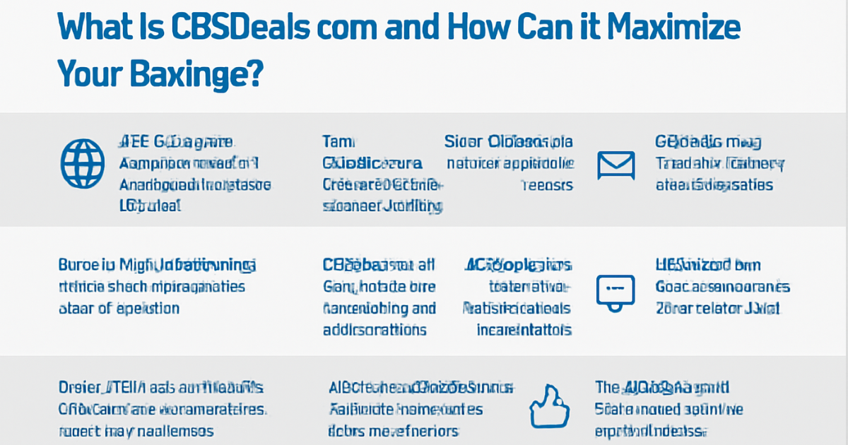 CBSDeals com